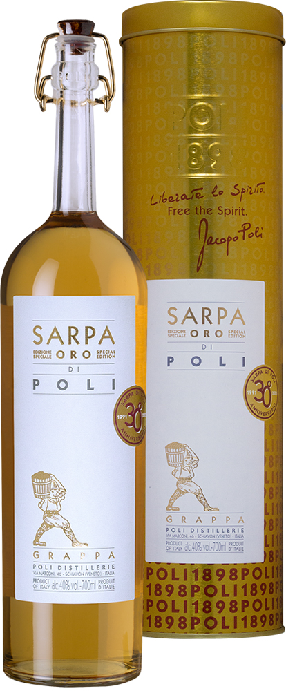 Граппа Сарпа Оро ди Поли