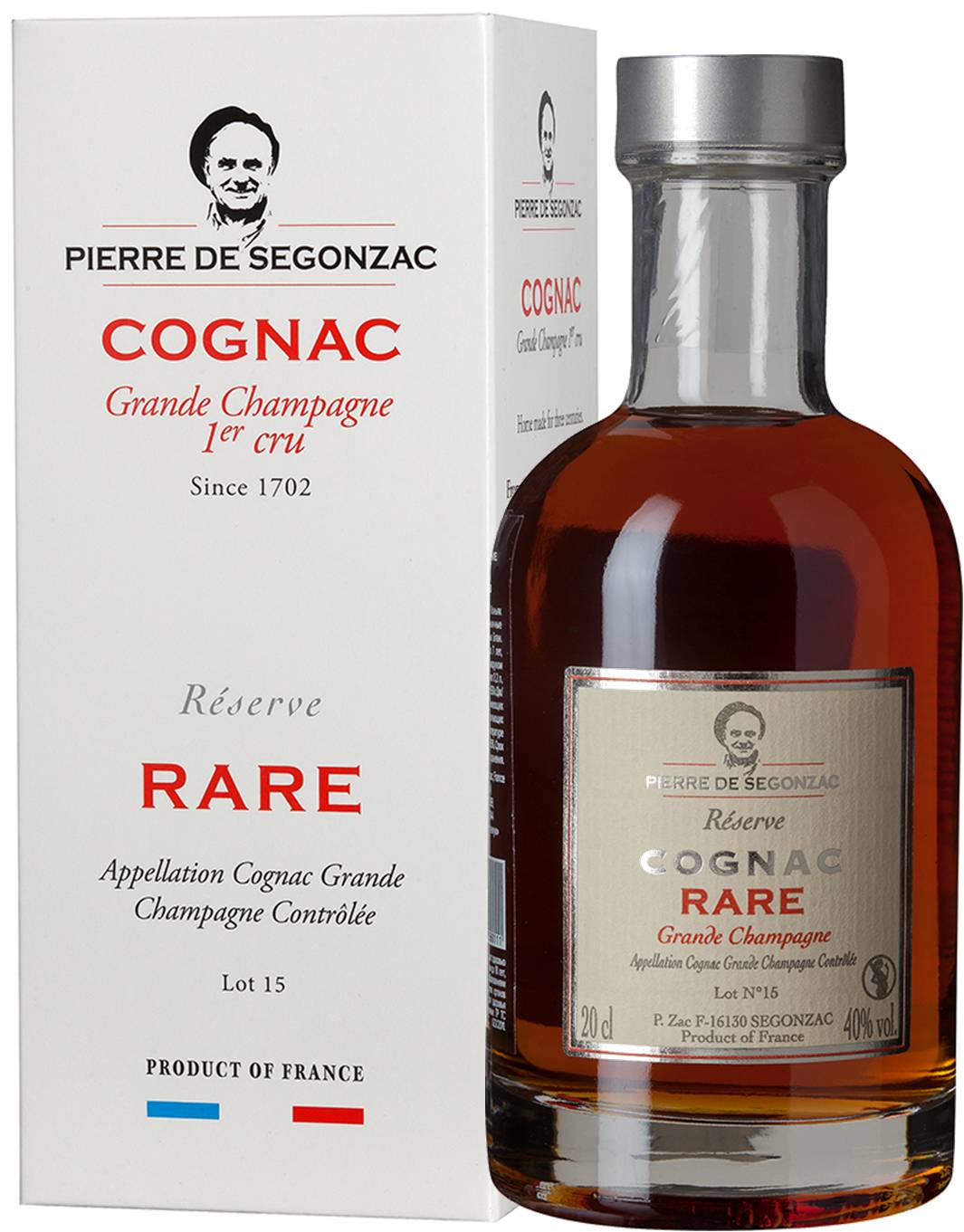 Пьер де Сегонзак Коньяк Гранд Шампань Рэа Резерв