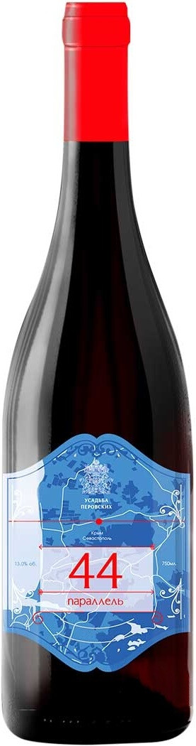Каберне Совиньон и Мерло" ТЗ "Усадьба Перовских" серия "44 параллель