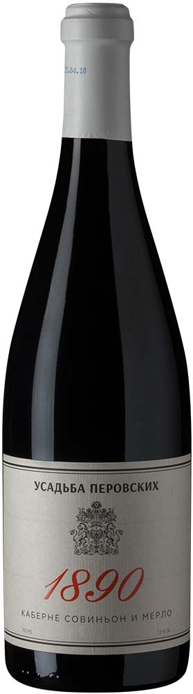Каберне Совиньон и Мерло" ТЗ "Усадьба Перовских" серия "1890